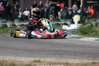 Ethan CHAIX — 25 & 26/04/2026 : 3ème manche du Championnat du Sud à Alès (photos Stéphane Agnus) 2026 — karting