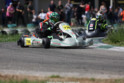Pablo EGEA — 25 & 26/04/2026 : 3ème manche du Championnat du Sud à Alès (photos Stéphane Agnus) 2026 — karting