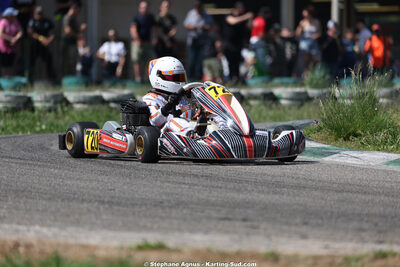 Tom CASTANIER — 25 & 26/04/2026 : 3ème manche du Championnat du Sud à Alès (photos Stéphane Agnus) 2026 — karting