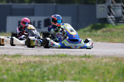 Jaouen ACCARD — 25 & 26/04/2026 : 3ème manche du Championnat du Sud à Alès (photos Stéphane Agnus) 2026 — karting