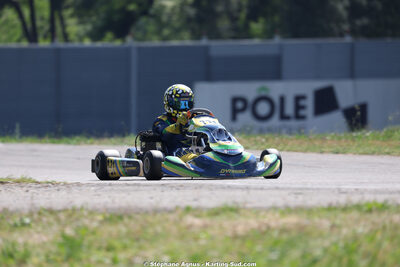 Dayan SERANO — 25 & 26/04/2026 : 3ème manche du Championnat du Sud à Alès (photos Stéphane Agnus) 2026 — karting