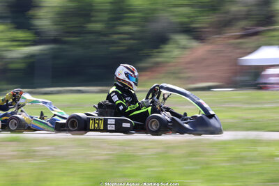 Alexandre CHICHE — 25 & 26/04/2026 : 3ème manche du Championnat du Sud à Alès (photos Stéphane Agnus) 2026 — karting