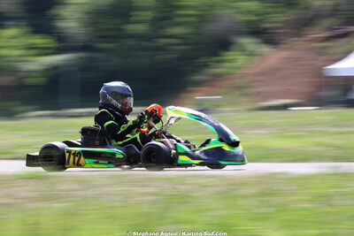 Louca BOUSQUIERES — 25 & 26/04/2026 : 3ème manche du Championnat du Sud à Alès (photos Stéphane Agnus) 2026 — karting