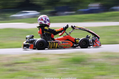 Tom EYMES-GAILLARDON — 25 & 26/04/2026 : 3ème manche du Championnat du Sud à Alès (photos Stéphane Agnus) 2026 — karting