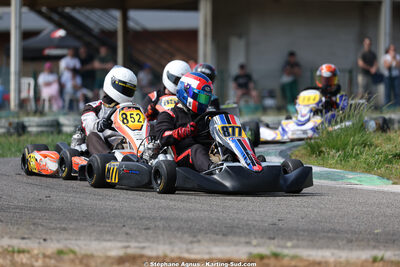Mathieu FOURNIL — 25 & 26/04/2026 : 3ème manche du Championnat du Sud à Alès (photos Stéphane Agnus) 2026 — karting
