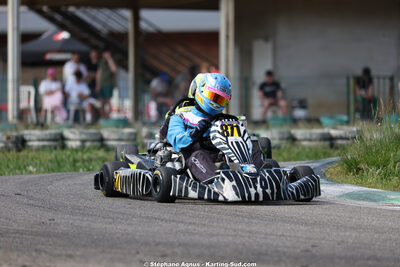 Gregory CAZAJOUS — 25 & 26/04/2026 : 3ème manche du Championnat du Sud à Alès (photos Stéphane Agnus) 2026 — karting