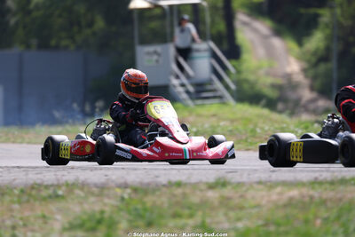 Matheo COURBIERES — 25 & 26/04/2026 : 3ème manche du Championnat du Sud à Alès (photos Stéphane Agnus) 2026 — karting