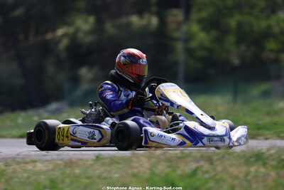 Thomas SUZANNE — 25 & 26/04/2026 : 3ème manche du Championnat du Sud à Alès (photos Stéphane Agnus) 2026 — karting