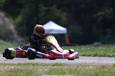 Matheo COURBIERES — 25 & 26/04/2026 : 3ème manche du Championnat du Sud à Alès (photos Stéphane Agnus) 2026 — karting