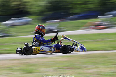 Thomas SUZANNE — 25 & 26/04/2026 : 3ème manche du Championnat du Sud à Alès (photos Stéphane Agnus) 2026 — karting