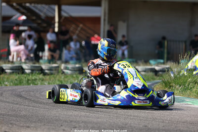 Sébastien ANDRES — 25 & 26/04/2026 : 3ème manche du Championnat du Sud à Alès (photos Stéphane Agnus) 2026 — karting