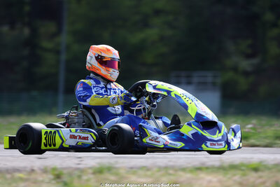 Anthony DELCUROU — 25 & 26/04/2026 : 3ème manche du Championnat du Sud à Alès (photos Stéphane Agnus) 2026 — karting