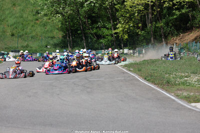Nationale — 25 & 26/04/2026 : 3ème manche du Championnat du Sud à Alès (photos Stéphane Agnus) 2026 — karting