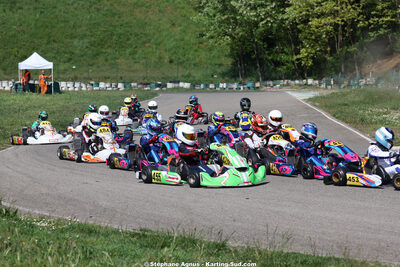 Nationale — 25 & 26/04/2026 : 3ème manche du Championnat du Sud à Alès (photos Stéphane Agnus) 2026 — karting