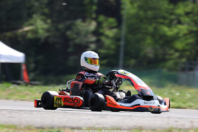 Nationale — 25 & 26/04/2026 : 3ème manche du Championnat du Sud à Alès (photos Stéphane Agnus) 2026 — karting