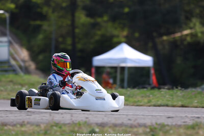 Nathan TAPIA — 25 & 26/04/2026 : 3ème manche du Championnat du Sud à Alès (photos Stéphane Agnus) 2026 — karting