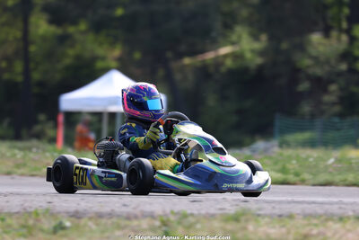Mathis MESPOULEDE — 25 & 26/04/2026 : 3ème manche du Championnat du Sud à Alès (photos Stéphane Agnus) 2026 — karting