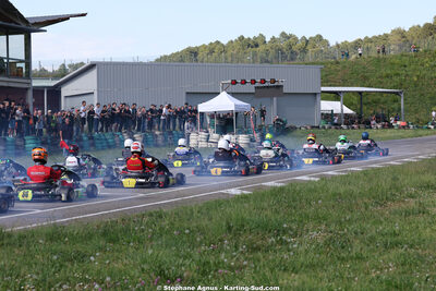 KZ2 / KZ2 Master & Gentleman — 25 & 26/04/2026 : 3ème manche du Championnat du Sud à Alès (photos Stéphane Agnus) 2026 — karting