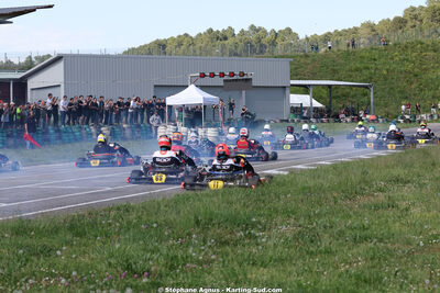 KZ2 / KZ2 Master & Gentleman — 25 & 26/04/2026 : 3ème manche du Championnat du Sud à Alès (photos Stéphane Agnus) 2026 — karting