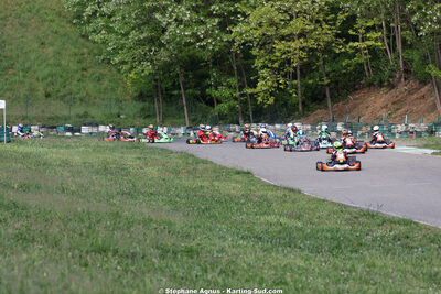 KZ2 / KZ2 Master & Gentleman — 25 & 26/04/2026 : 3ème manche du Championnat du Sud à Alès (photos Stéphane Agnus) 2026 — karting