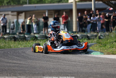 Louka MICHEL — 25 & 26/04/2026 : 3ème manche du Championnat du Sud à Alès (photos Stéphane Agnus) 2026 — karting