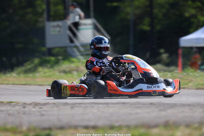 Louka MICHEL — 25 & 26/04/2026 : 3ème manche du Championnat du Sud à Alès (photos Stéphane Agnus) 2026 — karting