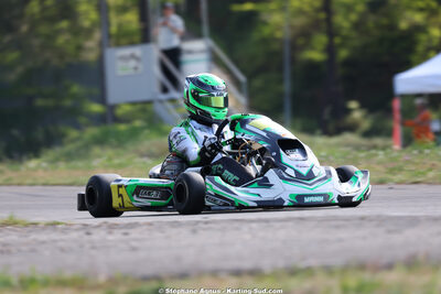 Yannick LECLERC — 25 & 26/04/2026 : 3ème manche du Championnat du Sud à Alès (photos Stéphane Agnus) 2026 — karting