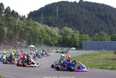 Sénior — 25 & 26/04/2026 : 3ème manche du Championnat du Sud à Alès (photos Stéphane Agnus) 2026 — karting