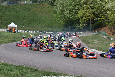 Sénior — 25 & 26/04/2026 : 3ème manche du Championnat du Sud à Alès (photos Stéphane Agnus) 2026 — karting