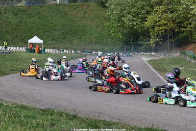 Sénior — 25 & 26/04/2026 : 3ème manche du Championnat du Sud à Alès (photos Stéphane Agnus) 2026 — karting