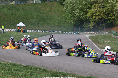 Sénior — 25 & 26/04/2026 : 3ème manche du Championnat du Sud à Alès (photos Stéphane Agnus) 2026 — karting