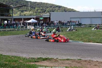 Sénior — 25 & 26/04/2026 : 3ème manche du Championnat du Sud à Alès (photos Stéphane Agnus) 2026 — karting