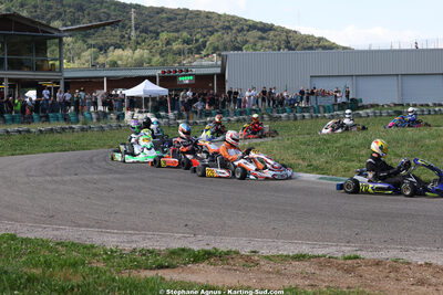 Sénior — 25 & 26/04/2026 : 3ème manche du Championnat du Sud à Alès (photos Stéphane Agnus) 2026 — karting