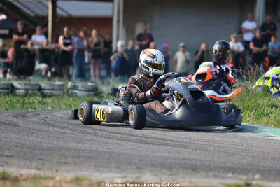 Vincent CASTROVILLARI — 25 & 26/04/2026 : 3ème manche du Championnat du Sud à Alès (photos Stéphane Agnus) 2026 — karting