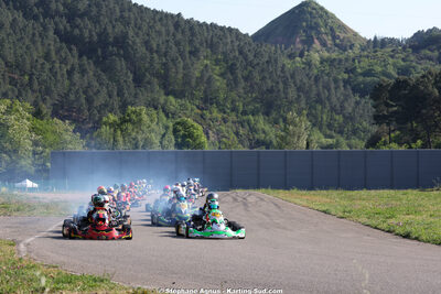 KA100 — 25 & 26/04/2026 : 3ème manche du Championnat du Sud à Alès (photos Stéphane Agnus) 2026 — karting