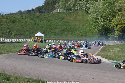 KA100 — 25 & 26/04/2026 : 3ème manche du Championnat du Sud à Alès (photos Stéphane Agnus) 2026 — karting