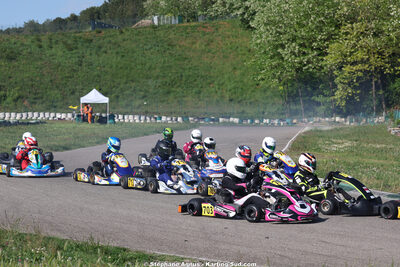 KA100 — 25 & 26/04/2026 : 3ème manche du Championnat du Sud à Alès (photos Stéphane Agnus) 2026 — karting