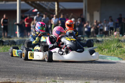 Lizzie CAZOT — 25 & 26/04/2026 : 3ème manche du Championnat du Sud à Alès (photos Stéphane Agnus) 2026 — karting
