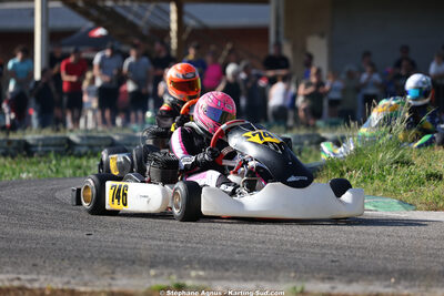 Lizzie CAZOT — 25 & 26/04/2026 : 3ème manche du Championnat du Sud à Alès (photos Stéphane Agnus) 2026 — karting