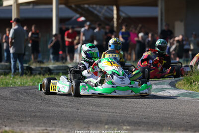 Gabriel RINAUDO — 25 & 26/04/2026 : 3ème manche du Championnat du Sud à Alès (photos Stéphane Agnus) 2026 — karting