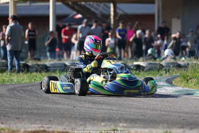 Gabin BONAFOS — 25 & 26/04/2026 : 3ème manche du Championnat du Sud à Alès (photos Stéphane Agnus) 2026 — karting