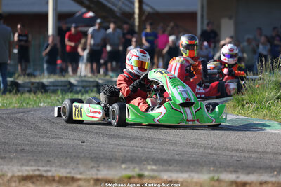 Eliott CAHUZAC — 25 & 26/04/2026 : 3ème manche du Championnat du Sud à Alès (photos Stéphane Agnus) 2026 — karting