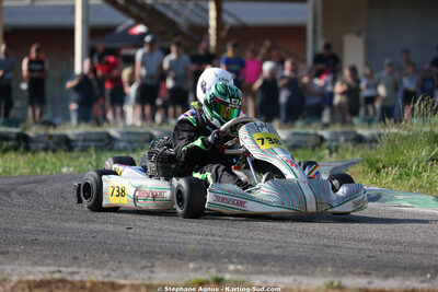 Pablo EGEA — 25 & 26/04/2026 : 3ème manche du Championnat du Sud à Alès (photos Stéphane Agnus) 2026 — karting