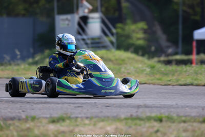 Marin LECLERC — 25 & 26/04/2026 : 3ème manche du Championnat du Sud à Alès (photos Stéphane Agnus) 2026 — karting