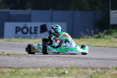 Gabriel RINAUDO — 25 & 26/04/2026 : 3ème manche du Championnat du Sud à Alès (photos Stéphane Agnus) 2026 — karting