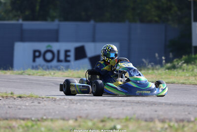 Dayan SERANO — 25 & 26/04/2026 : 3ème manche du Championnat du Sud à Alès (photos Stéphane Agnus) 2026 — karting
