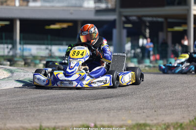 Thomas SUZANNE — 25 & 26/04/2026 : 3ème manche du Championnat du Sud à Alès (photos Stéphane Agnus) 2026 — karting
