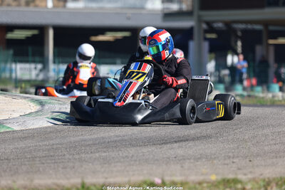Mathieu FOURNIL — 25 & 26/04/2026 : 3ème manche du Championnat du Sud à Alès (photos Stéphane Agnus) 2026 — karting