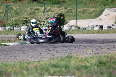Mathieu FOURNIL — 25 & 26/04/2026 : 3ème manche du Championnat du Sud à Alès (photos Stéphane Agnus) 2026 — karting