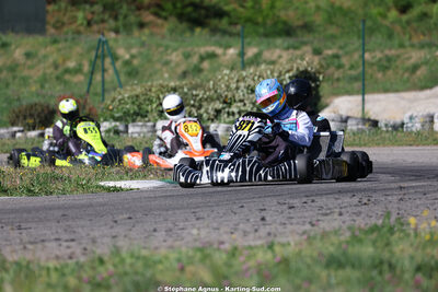 Gregory CAZAJOUS — 25 & 26/04/2026 : 3ème manche du Championnat du Sud à Alès (photos Stéphane Agnus) 2026 — karting